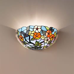 Perenz - Applique Tiffany Vetro Multicolor 1 Luce E27