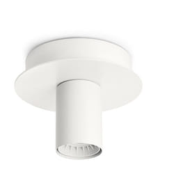 Plafoniera Contemporanea Up And Down Metallo Bianco 1 Luce E27