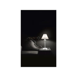 Perenz - ducale Lumetto 1 luce in metallo verniciato bianco senza paralume attacco E14