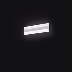 Collezione Bend LA LUCE CHE SI PIEGA AL TUO STILE Applique da parete con telaio in metallo verniciato a polvere di colore bia ...