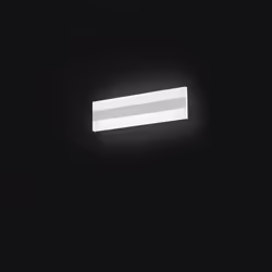 Collezione Bend LA LUCE CHE SI PIEGA AL TUO STILE Applique da parete con telaio in metallo verniciato a polvere di colore bia ...