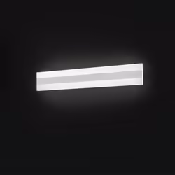 Collezione Bend LA LUCE CHE SI PIEGA AL TUO STILE Applique da parete con telaio in metallo verniciato a polvere di colore bia ...