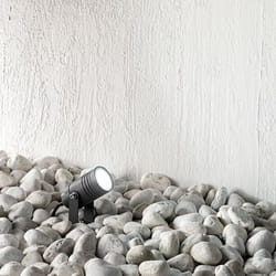 Perenz - Faretto Esterno Picchetto Moderna Walker Metallo Grigio Grafite Vetro Gu10