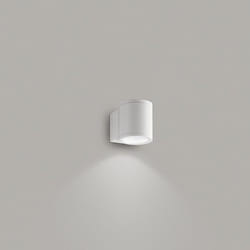 Perenz - Applique Da Esterno Moderna Quarondo Metallo Bianco Vetro 1 Luce Gu10