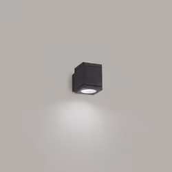 Collezione Quarondo LAMPADA ELEGANTE E FUNZIONALE Applique alluminio antracite, forma circolare e finitura a rilievo, per un  ...