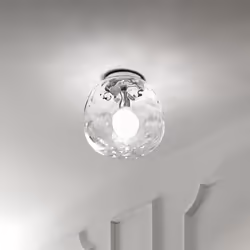 Collezione Skin LA LAMPADA CHE SI FONDE CON IL TUO AMBIENTE Plaffoniera moderna e sofisticata, struttura in cromo lucido per ...