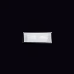 Collezione FRAME CORNICI DI LUCE CHE ARREDANO Applique in vetro striato e metallo verniciato a polvere, dal design moderno e ...