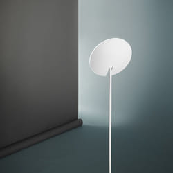 Perenz - Piantana Moderna Ophelia Metallo Bianco Acrilico Led 15W 3000K