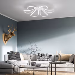 Collezione Blossom LA LAMPADA CHE PORTA LA PRIMAVERA NEI TUOI AMBIENTI Plafoniera in metallo bianco con diffusori in silicone ...