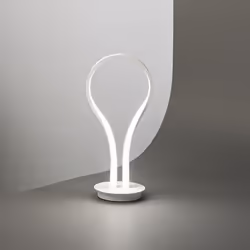 Collezione Blossom LA LAMPADA CHE PORTA LA PRIMAVERA NEI TUOI AMBIENTI Lampada in metallo bianco con diffusore in silicone, d ...