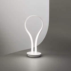Perenz - Lampada Da Scrivania Moderna Blossom Metallo Bianco Acrilico Led 13W 3000K