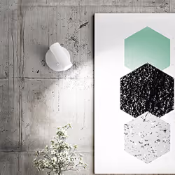 Collezione Canor NON SOLO UN FARETTO, MA UN DETTAGLIO DI STILE Faretto singolo in metallo verniciato bianco, con interruttore ...