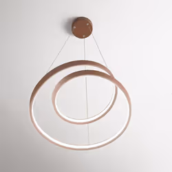 Collezione Ritmo LA LAMPADA CHE SEGUE IL TUO RITMO Sospensione elegante realizzata in metallo e alluminio verniciato di color ...
