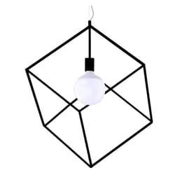 Perenz - Sospensione cube 1xe27 max 40w nero - 6693n