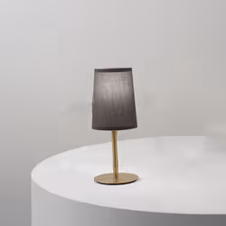 Collezione Mash LA LAMPADA CHE SI PIEGA ALLE TUE ESIGENZE Lampada da tavolo è realizzata in metallo verniciato di colore oro. ...