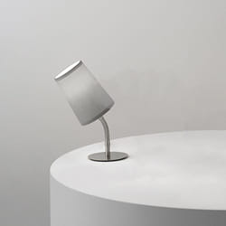 Perenz - Lampada Da Scrivania Contemporanea Mash Metallo Marrone Tessuto 1 Luce E14