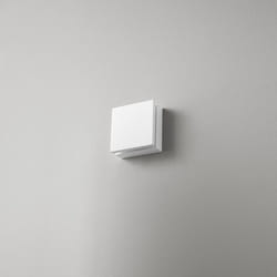 Perenz - Applique Contemporanea Secret Metallo Bianco Acrilico Led 10W 3000K