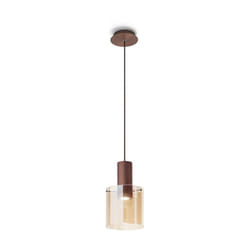 Sospensione Contemporanea Hugo Metallo Oro 1 Luce