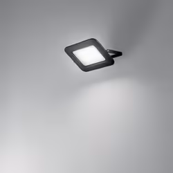 Collezione Pad LA LAMPADA CHE TI FA VEDERE CHIARO Il faro proiettore ultra sottile in metallo colore nero opaco è un disposit ...