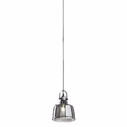 Collezione Vintage LA LAMPADA CHE TI RIPORTA INDIETRO NEL TEMPO Sospensione struttura in metallo e diffusore in vetro ambrato ...