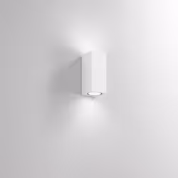 Collezione Monolite LA LAMPADA CHE SI FONDE CON IL TUO SPAZIO Applique struttura in alluminio bianco con un design minimalist ...