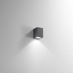 Perenz - Applique Da Esterno Moderna Monolite Alluminio Grigio Grafite 1 Luce Gu10