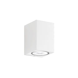 Perenz - Applique Da Esterno Moderna Monolite Alluminio Bianco 1 Luce Gu10