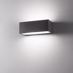 Collezione Step LA LAMPADA CHE ILLUMINA IL TUO OUTDOOR. Applique LED da esterno antracite è un'ottima soluzione per illuminar ...