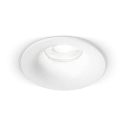 Perenz - Faretto Incasso Tondo Moderno Oasis Alluminio Bianco 1 Luce Gu10