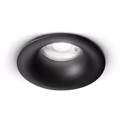 Collezione Oasis LUCE DI QUALITÀ Faretto da incasso in acciaio verniciato di colore nero, offre una luce direzionabile e conc ...