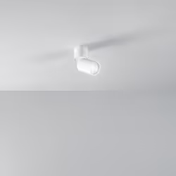Collezione Connect IL FARETTO CHE SI ORIENTE COME VUOI TU Lampada da soffitto con finitura in alluminio verniciato a polvere  ...