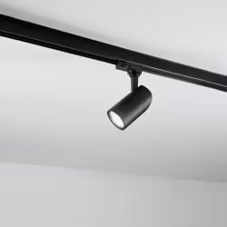 Collezione Binario COMPONI LA TUA ILLUMINAZIONE Il faretto in alluminio a led per sistema in binario colore nero è ideale per ...