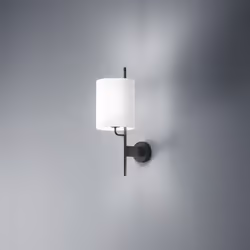 Collezione Ram Hotel LA LAMPADA CHE TI FA SENTIRE IN VACANZA Applique realizzata in metallo verniciato di colore nero, elegan ...