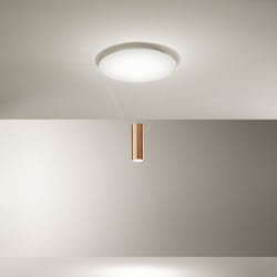 Perenz - Plafoniera Contemporanea Hang Metallo Bianco Led 36W 3000K
