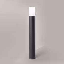 Collezione Match LA LUCE CHE SI ABBINA Paletto da esterno in alluminio verniciato di colore antracite.. La lampada è caratter ...