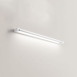 Applique Moderna Sway Metallo Bianco Acrilico Led 35W 3000K