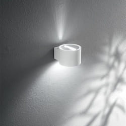 Perenz - Applique Moderno Per Esterno/Interno Biemissione Bianco Monocle 6792B