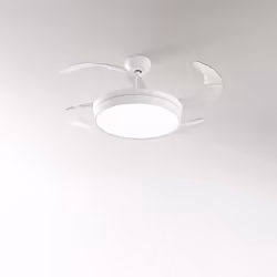Collezione Ventilatori IL TOP DELLA VENTILAZIONE A SOFFITTO : PERENZ Il ventilatore in metallo di colore bianco è un'elegante ...