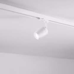 Collezione Binario COMPONI LA TUA ILLUMINAZIONE Il faretto in alluminio a led per sistema in binario colore bianco è ideale p ...