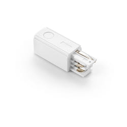 Perenz - Connettore Per Binario Destro Acrilico Bianco