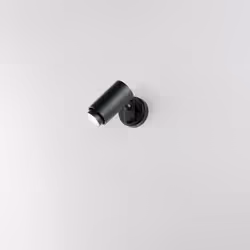 Collezione Basi Faretti ILLUMINAZIONE POTENTE E FLESSIBILE Base per faretto Perenz orientabile nero, con attacco trifase. Vie ...