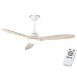 Perenz - Ventilatore led 18w triade 7170bct-3 pale-3000/4000/6000k-bianco