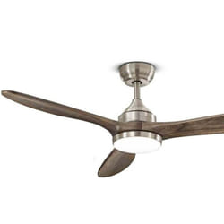 Perenz - Ventilatore led 18w triade 7170crct-3 pale-3000/4000/6000k-cromo spazzolato