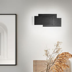 Perenz - Applique Moderna Dip Metallo Nero Led 36W 3000K