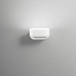 Perenz - Applique Da Esterno Moderna Candy Alluminio Bianco Vetro Led 6W 3000K