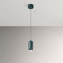 Perenz - Sospensione Contemporanea Bullet Metallo Verde Led 9W 3000K