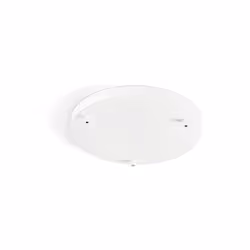 Collezione Ampolla COMBINA IL TUO STILE Rosone multicavo 3 fori in metallo verniciato a polvere colore bianco opaco diametro  ...