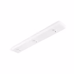 Collezione Ampolla COMBINA IL TUO STILE Rosone multicavo 3 fori in metallo verniciato a polvere colore bianco opaco con una l ...