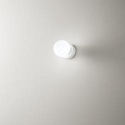 Perenz - Applique Contemporanea Maga Metallo Bianco Vetro 1 Luce G9