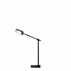 Collezione Icon LA LAMPADA DA TAVOLO CHE FA TENDENZA Lampada da tavolo struttura in metallo nero e diffusore in vetro satinat ...